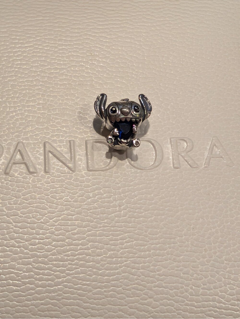 Pandora Disney Stitch Charm Blue Crystal s925 ale